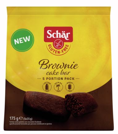 Schar brownie cake bar 175 g