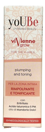 Yoube cosmetics vivienne grow trattamento rimpolpante per la zona intima 30 ml