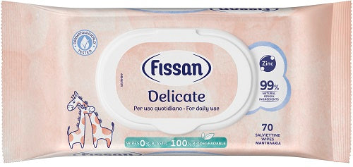 Fissan salviette delicate new 70 pezzi