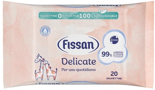 Fissan salviette da viaggio new 20 pezzi