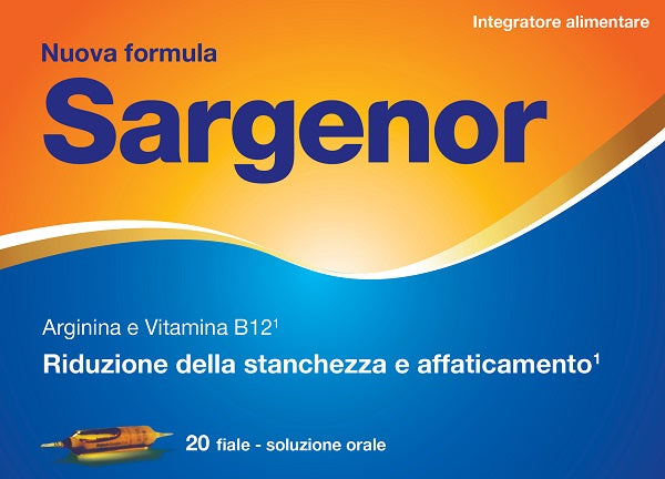 Sargenor 20 fiale da 5 ml nuova formulazione