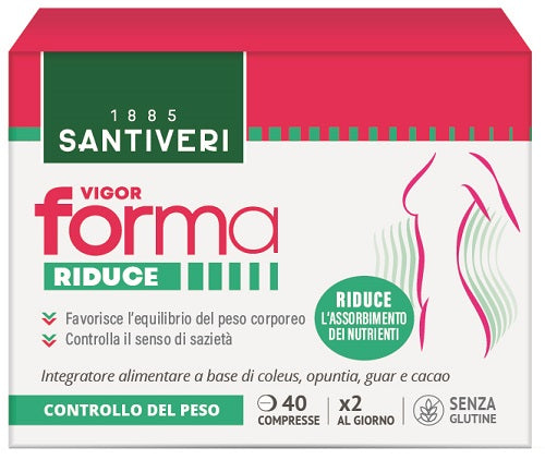 Vigor forma riduce 40 compresse