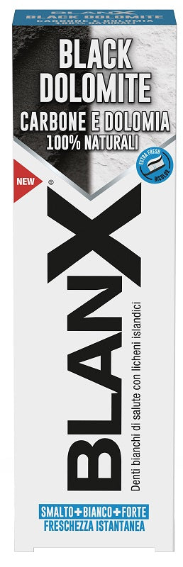 Blanx black dolomite dentifricio 75 ml