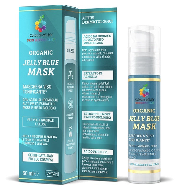 Jelly blue organic mask 50 ml