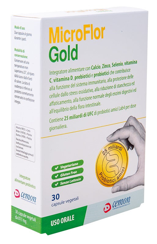 Microflor gold 30 capsule