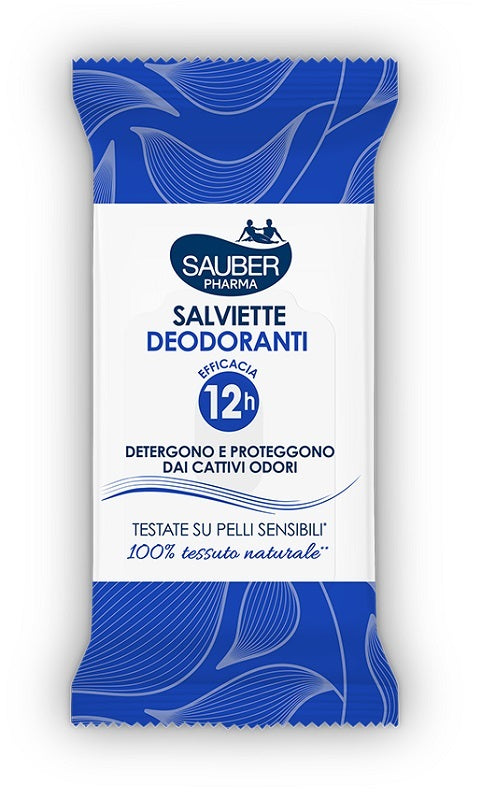 Sauber salviette deodoranti 10 salviette