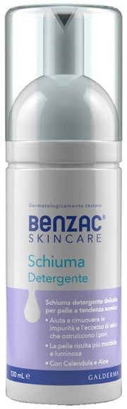 Benzac skincare schiuma detergente 130 ml