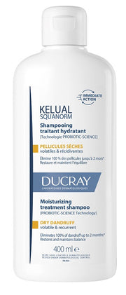 Kelual squanorm shampoo trattante idratante forfora secca 400 ml