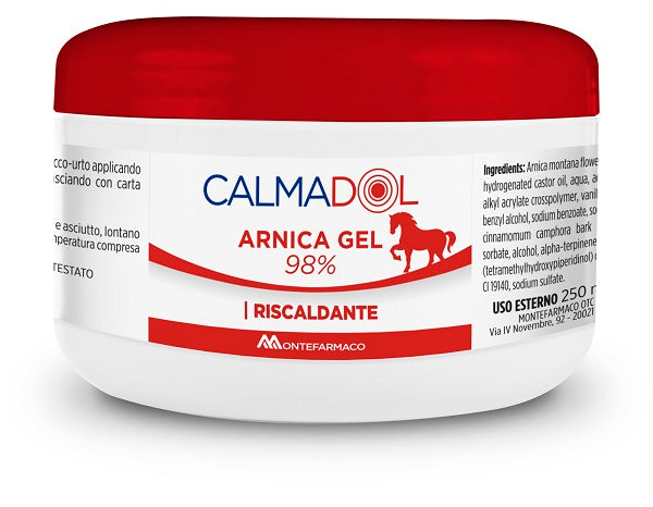 Calmadol arnica gel 98% riscaldante 250 ml