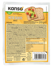 Kanso keto slices white 210 g