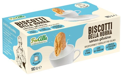 Foralle biscotti della nonna senza glutine 180 g
