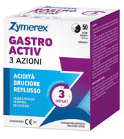 Zymerex gastro activ 3 azioni 50 bustine da 10 ml