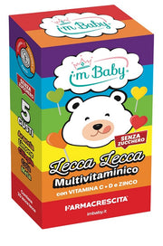 Imbaby lecca lecca multivitaminico + vitamina c d + zinco 20 pezzi