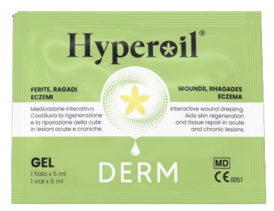 Hyperoil fiala gel derm 5 ml lesioni semplici