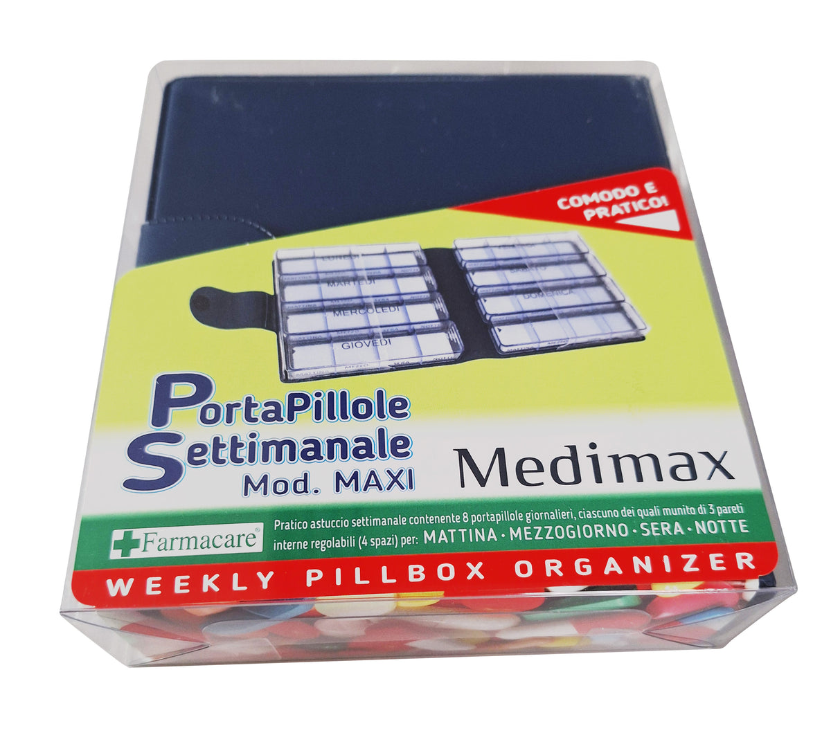 Medimax portapillole settimanale maxi
