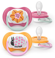 Philips avent succhietti air 6-18m coccinella e fiore 2 pezzi