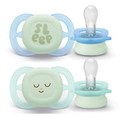 Philips avent succhietti night ultrastart 0-2m sleep 2 pezzi