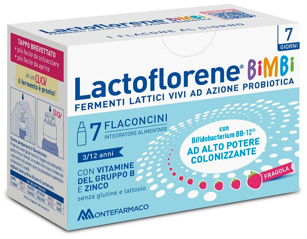 Lactoflorene bimbi 7 flaconcini 10 ml