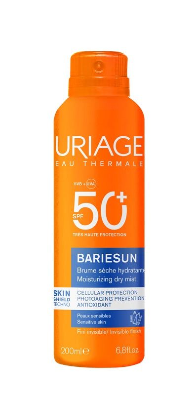 Uriage eau thermale bariesun spf50+ brume seche hydratante 200 ml