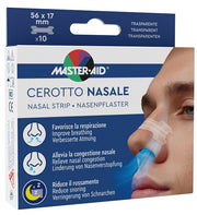 Cerotto nasale master-aid 56x17mm 10 pezzi