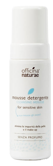 Mousse detergente viso pelle sensibile senza profumo 150 ml