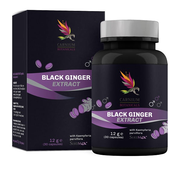 Carnium botanicals black ginger extract 30 capsule
