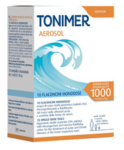 Tonimer aerosol 1000mosm/kg 18 flaconcini monodose da 3 ml