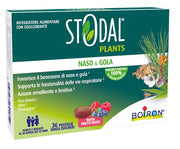 Stodal plants frutti rossi 36 pastiglie senza glutine naturalmente privo di lattosio