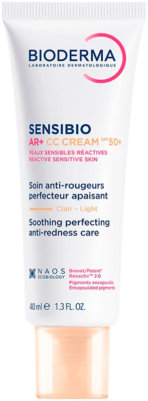 Sensibio ar+ cc cream spf50+ light 40 ml