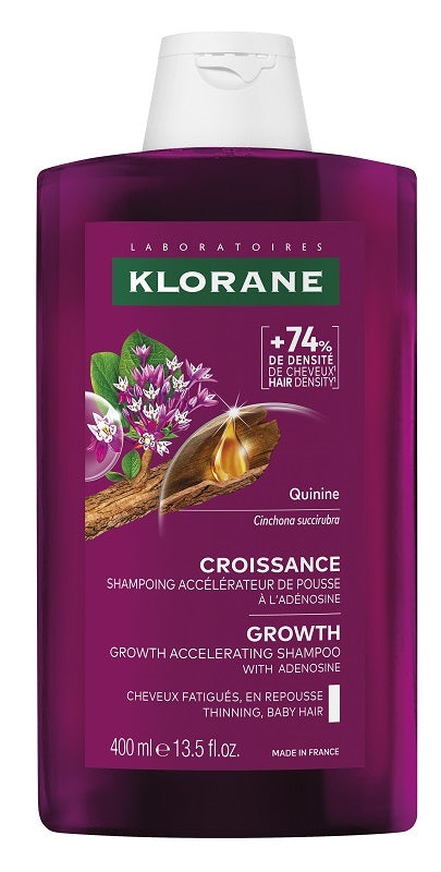 Klorane shampoo chinina crescita 400 ml