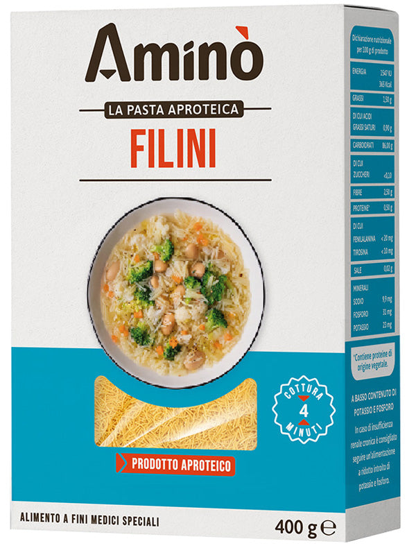 Amino pasta aproteica filini 400 g