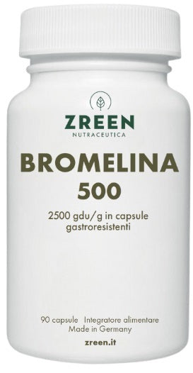 Zreen bromelina 500 90 capsule gastroresistenti