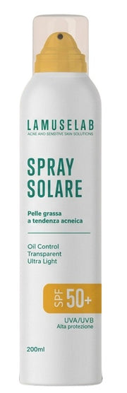 Lamuselab spray solare 50+ 200 ml