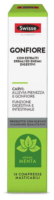 Swisse gonfiore 18 compresse masticabili
