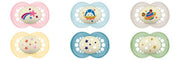 Mam succhietto original night 16+ mesi silicone 2 pezzi