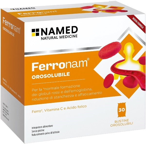 Ferronam orosolubile 30 bustine 1,5 g