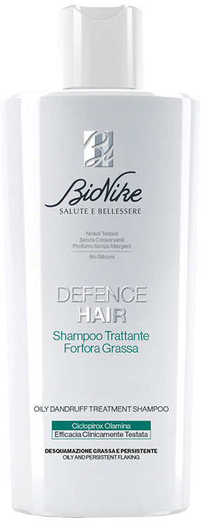 Defence hair shampoo trattante forfora grassa 200 ml