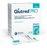 Glutred pro 14 buste da 24 g con edulcoranti senza glutine senza lattosio
