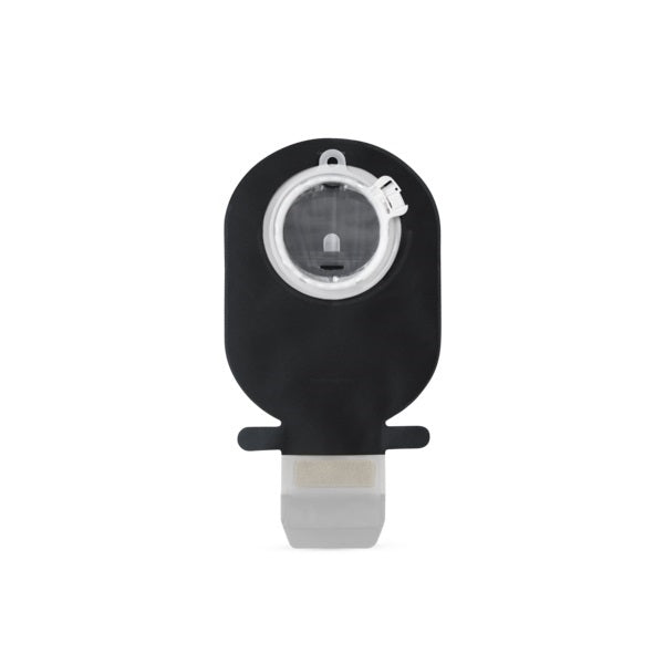 Sacca ileostomia sensura mio click rivestimento nero fondo aperto maxi 60 mm 30 pezzi