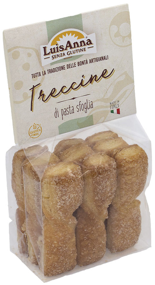 Biscotti sfoglia treccine 130 g