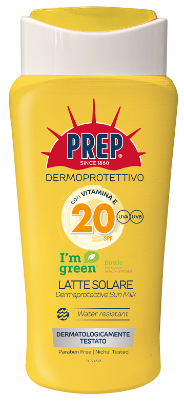 Prep dermoprotettivo latte solare spf20 200 ml