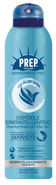 Prep dermoprotettivo doposole idratante e lenitivo con aloe vera 150 ml
