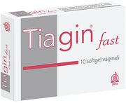 Tiagin fast 10 capsule vaginali softgel
