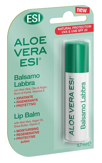 Esi aloe vera stick spf 20 labbra