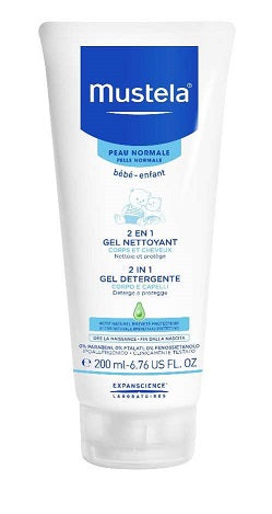 Mustela 2in1 gel detergente 200 ml