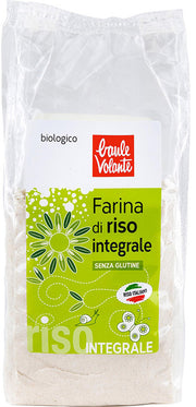 Farina riso integrale senza glutine bio 375 g