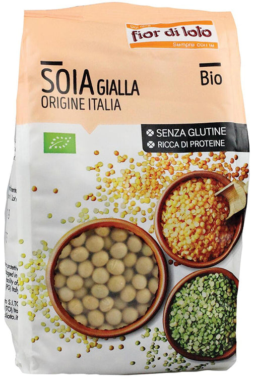 Fior di loto soia gialla italia senza glutine bio 400 g