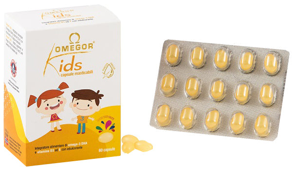 Omegor kids 60 capsule masticabili