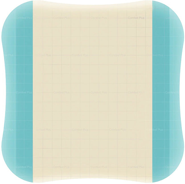 Medicazione speciale attiva con idrocolloide con bordi smussati comfeel plus 10x10 cm 10 pezzi