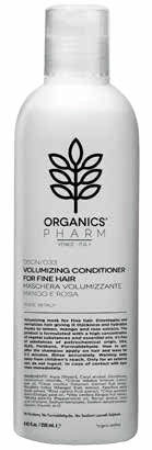 Organics pharm volumizing conditioner for fine hair mango and rose